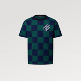 LV ジャカードダミエ ショートスリーブコットンクルーネック