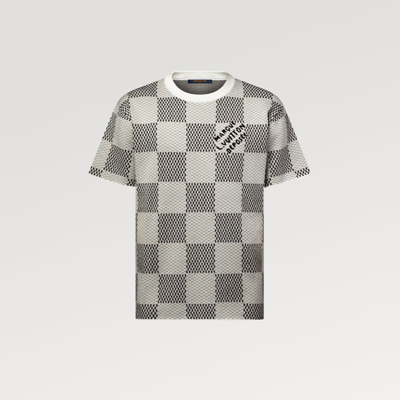 LV ダミエジャカード ショートスリーブクルーネック